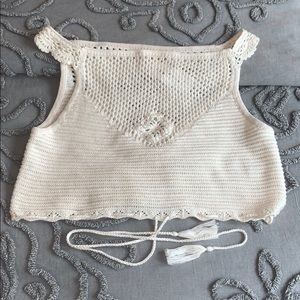 PacSun, LA Hearts crochet crop top